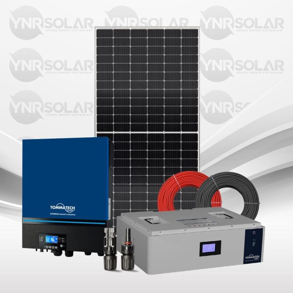 7,2Kva XL 7200W Güneş enerjisi Solar Paketi Lityum Akülü