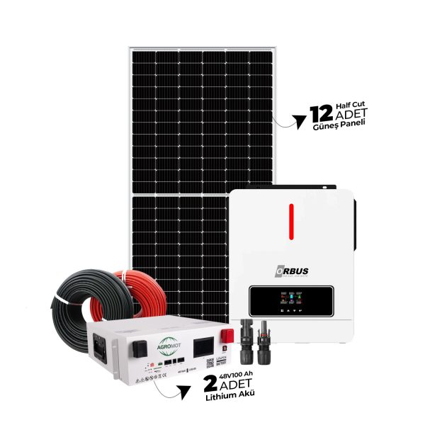8.2Kw Güneş Enerjisi Bağ Bahçe Paketi