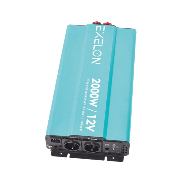 Exelon 12V 2000W (UPS) Tam Sinüs Şarlı İnvertör