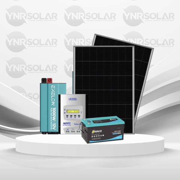Lityum 3000W Karavan Bağ Bahçe Sistemi