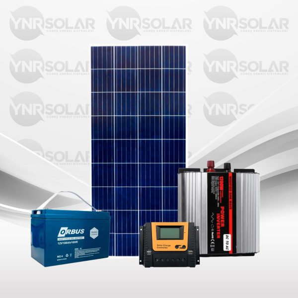 1200W Tv Aydınlatma Güneş Enerjisi Solar Paket