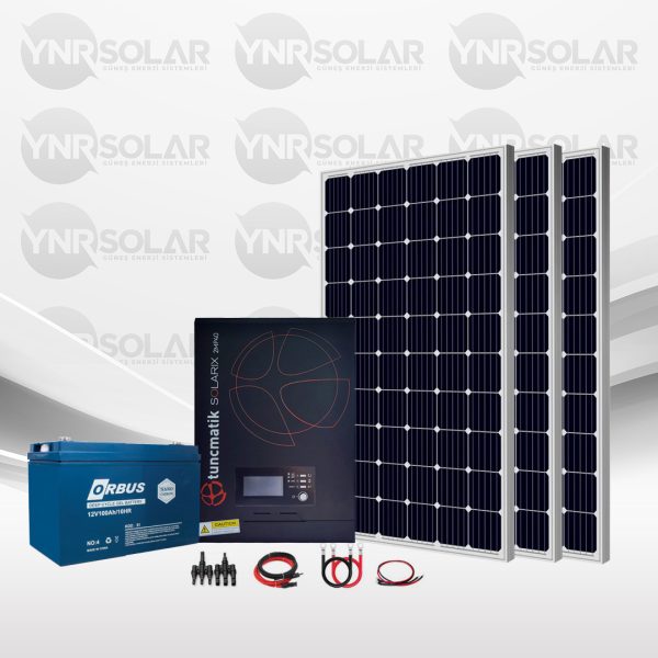 Eco 1Kva Pwm 1000W Güneş Enerjisi Solar Paket